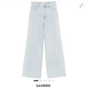 Sandro Bleu Jean Clair